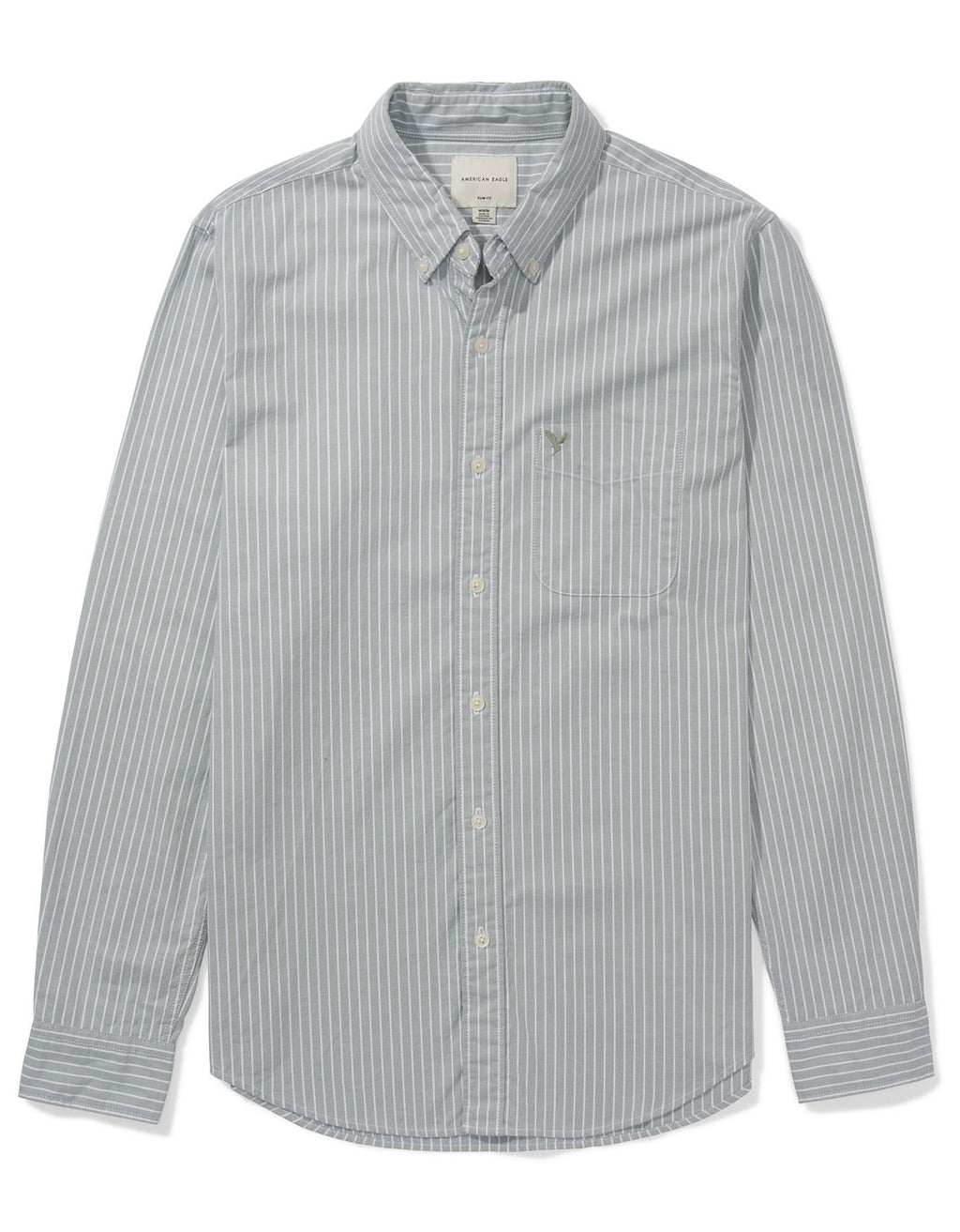 Camisa Slim de Rayas Manga Larga Hombre AE - Generico 0153_2103_379_f