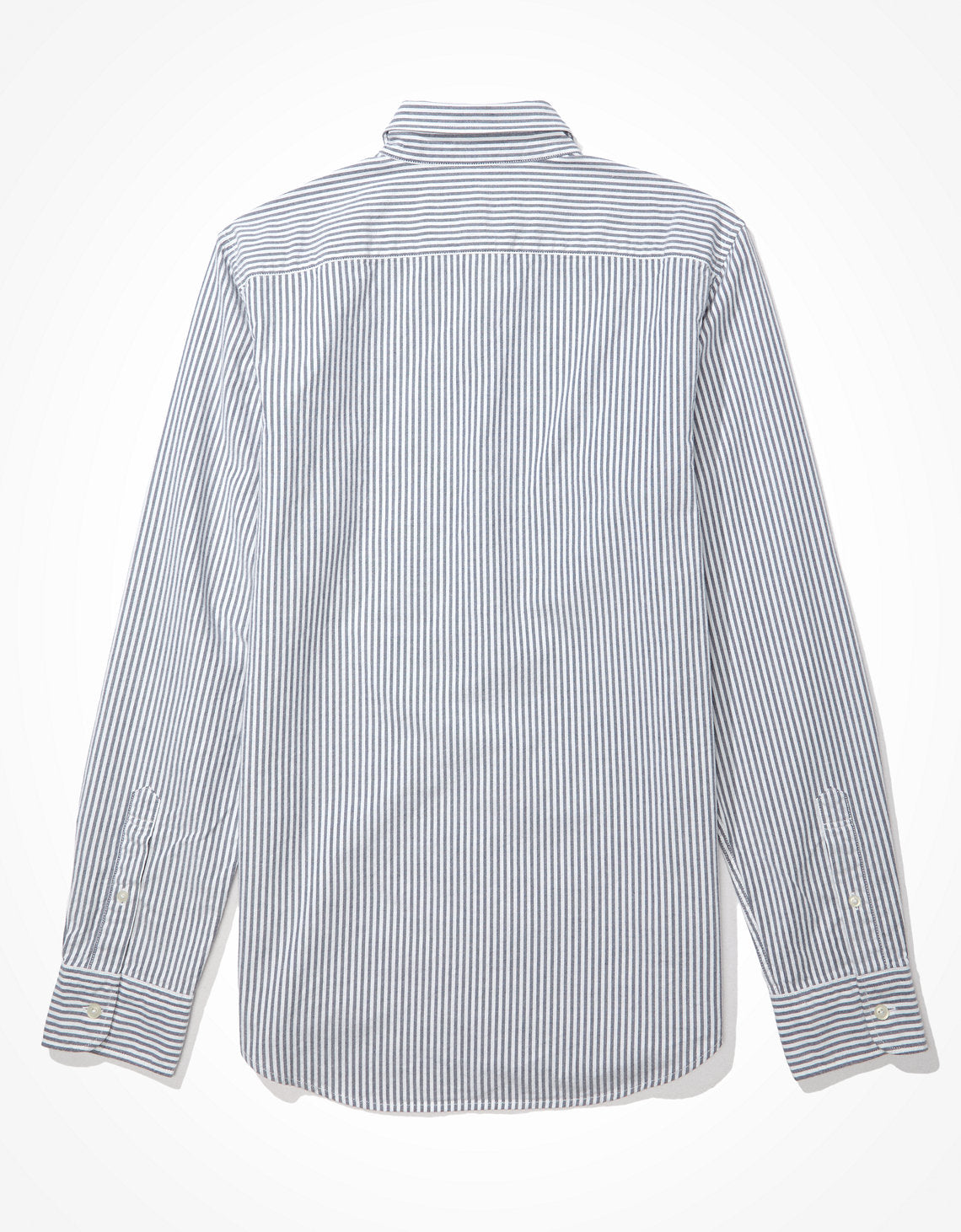 Camisa Slim de Rayas Manga Larga Hombre AE - Azul 0153_2103_400_b