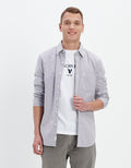 Camisa Slim de Rayas Manga Larga Hombre AE - Morado 0153_2103_500_of