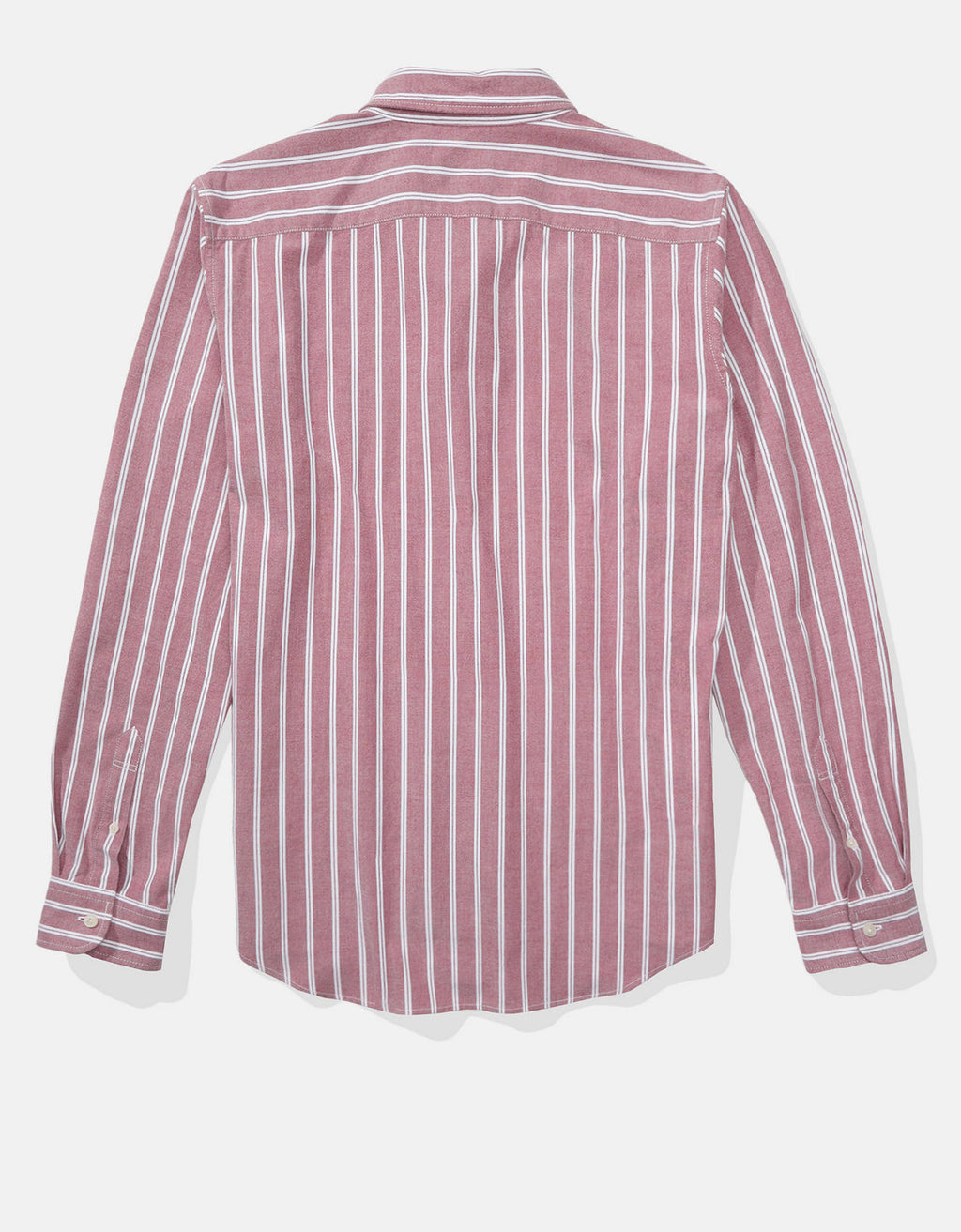 Camisa Slim de Rayas Manga Larga Hombre AE - Rojo 0153_2103_620_b
