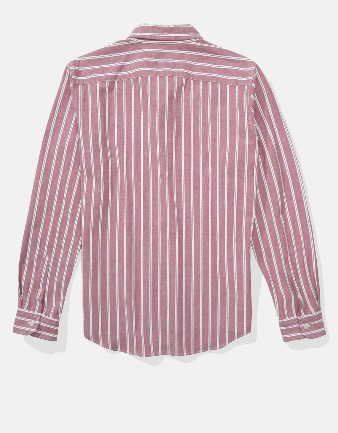 Camisa Slim de Rayas Manga Larga Hombre AE - Rojo 0153_2103_620_b