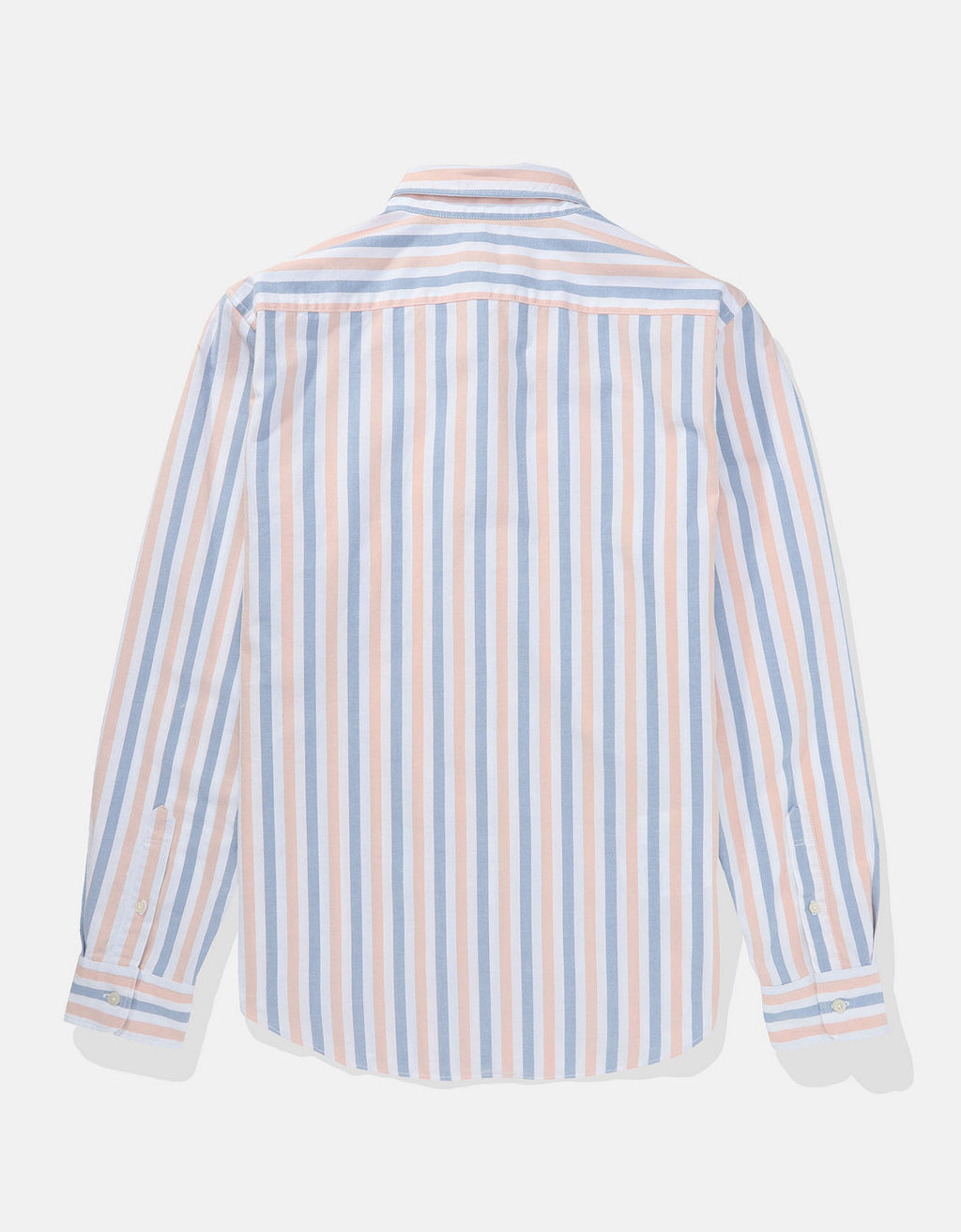 Camisa Slim de Rayas Manga Larga Hombre AE - Naranja 0153_2103_800_b