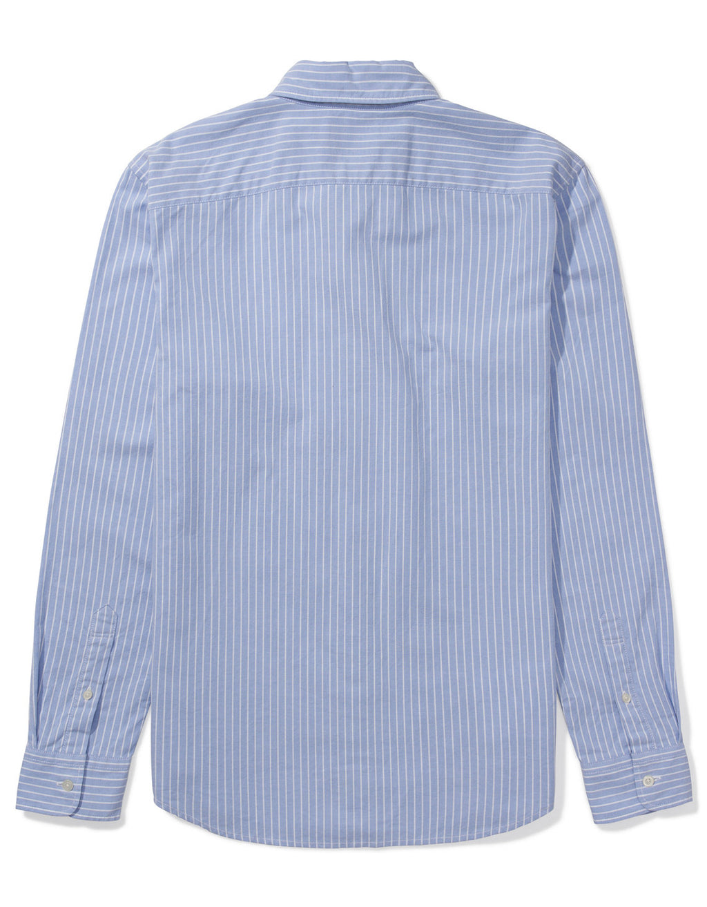 Camisa Slim de Rayas Manga Larga Hombre AE - Azul 0153_2103_938_b