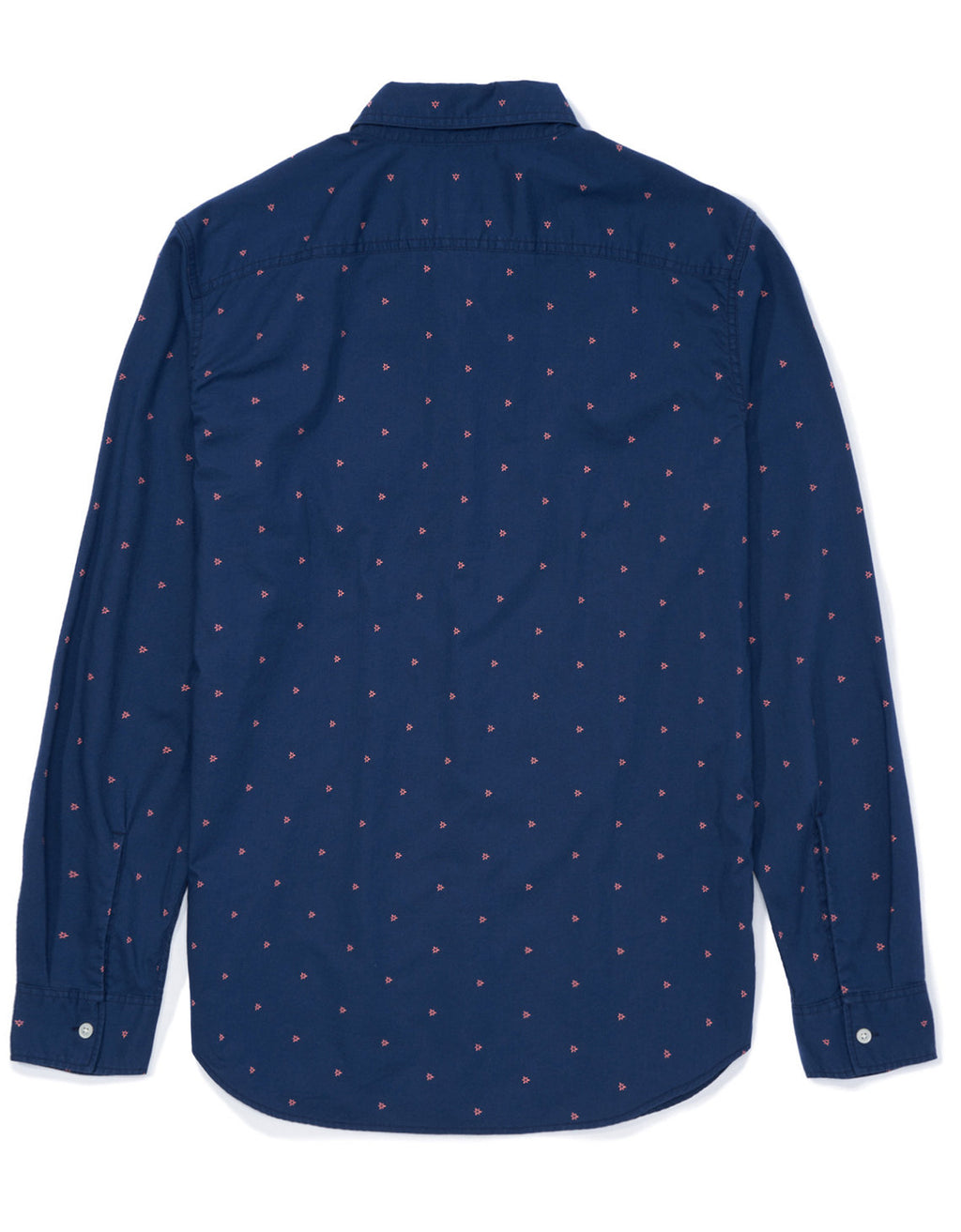 Camisa slim fit con botones Everyday Ae - Azul 0153_2361_487_b