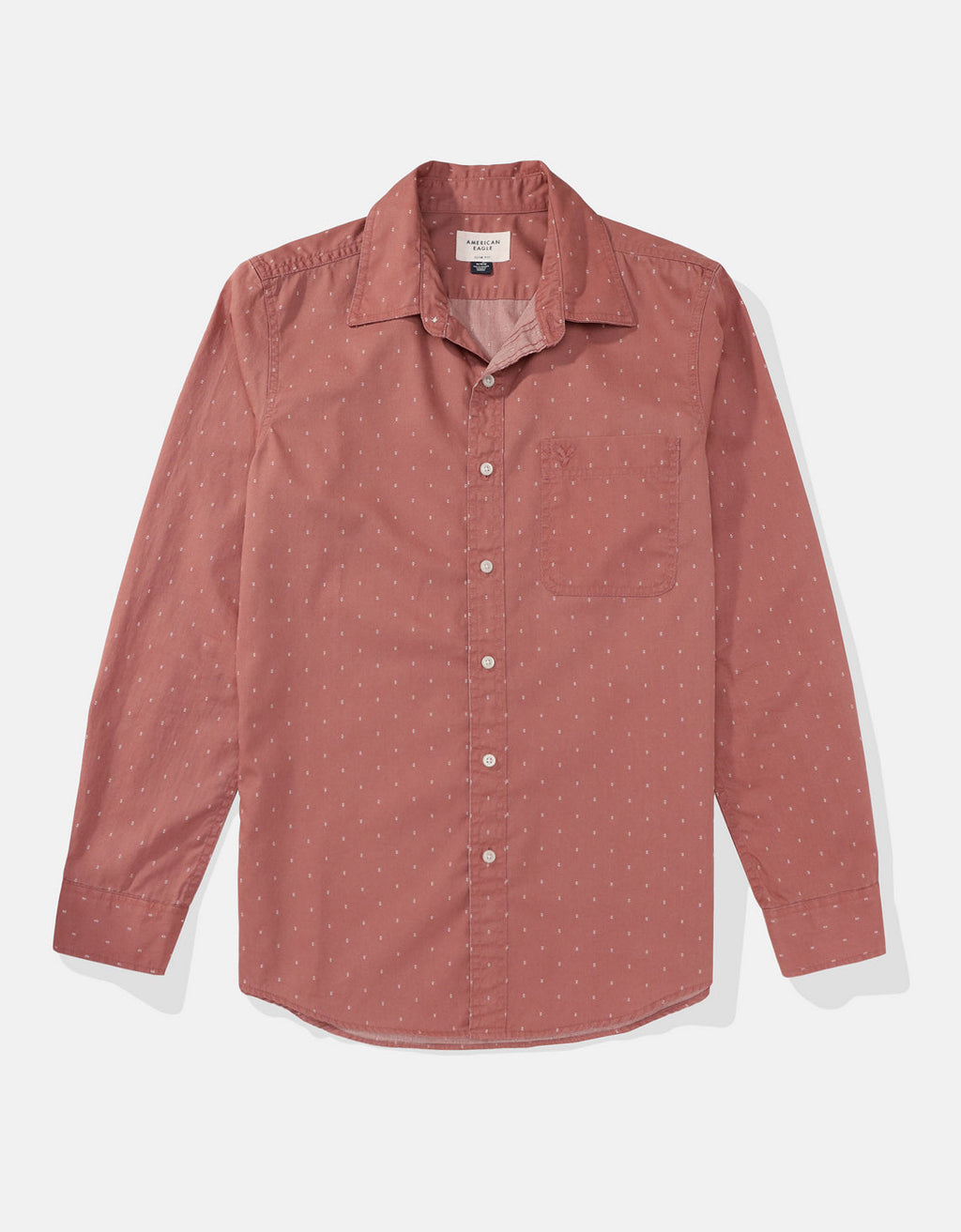 Camisa AE Slim fit Everyday - Rojo 0153_2580_600_f