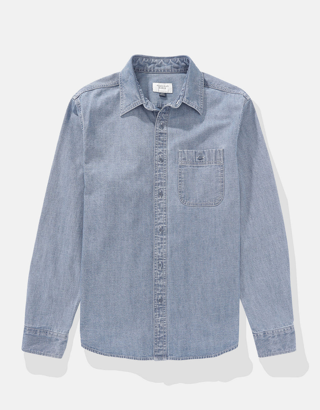 Camisa en Denim Manga Larga de Hombre - Generico 0153_2608_915_f