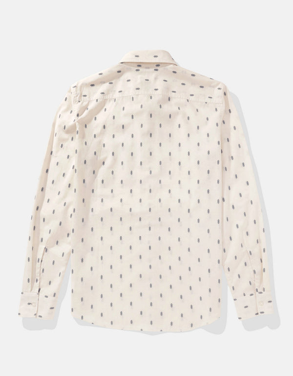 Camisa Oxford estampada Manga Larga Hombre AE - Generico