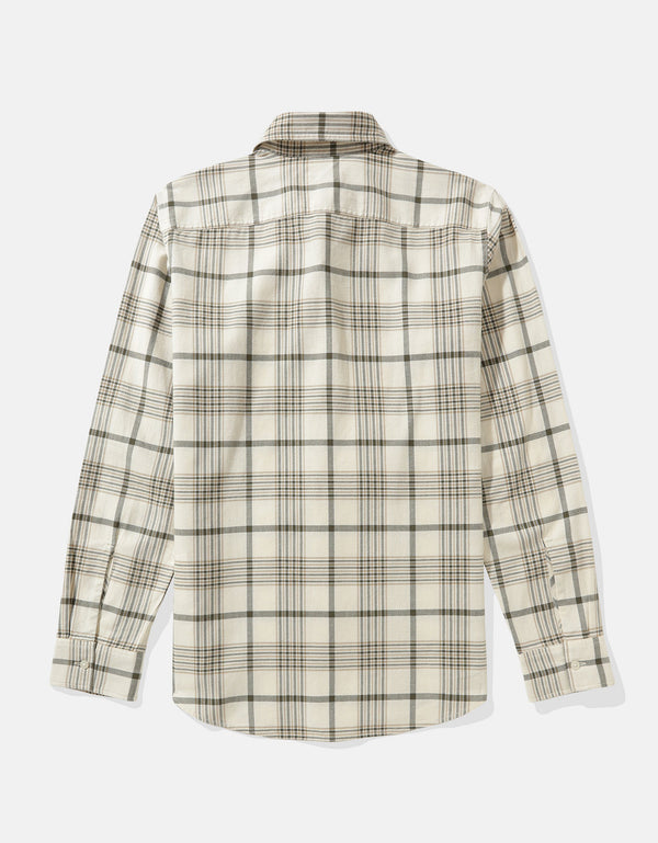 Camisa Manga Larga con patrón de cuadros Hombre AE - Generico