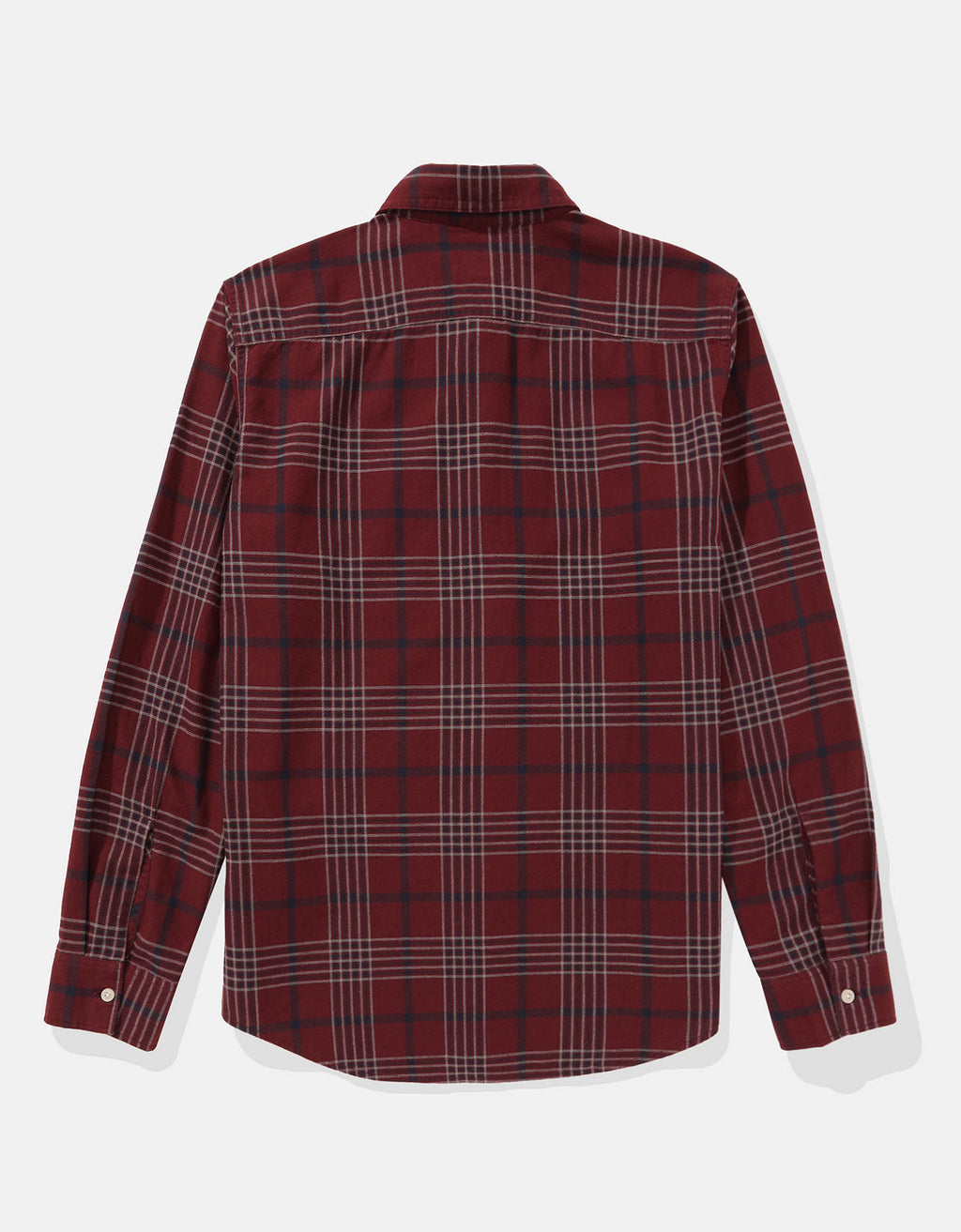 Camisa Manga Larga con patrón de cuadros Hombre AE - Rojo 0153_2659_600_b
