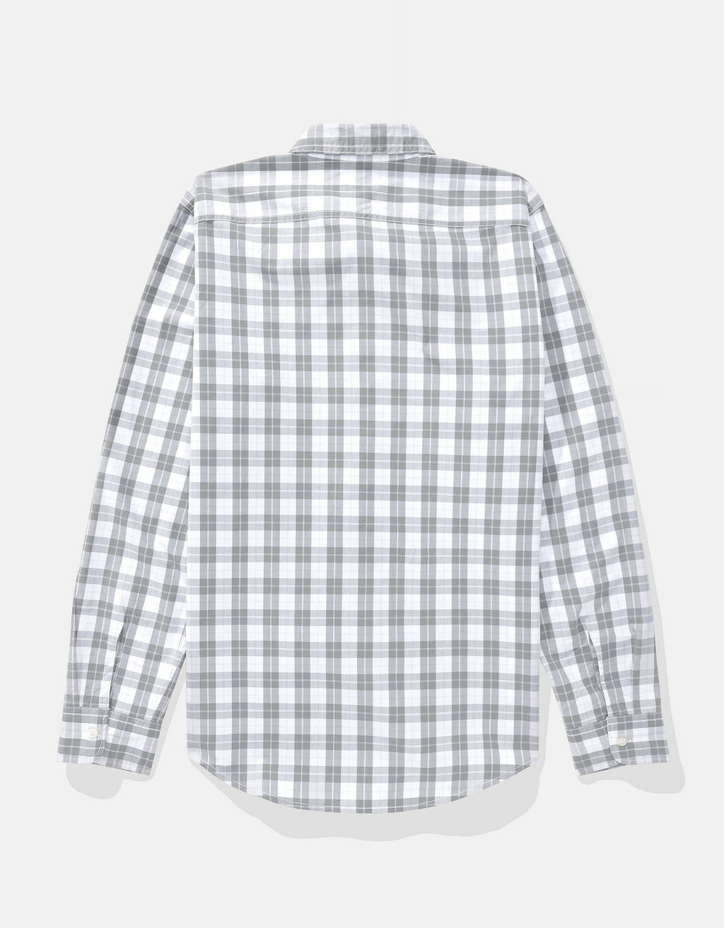 Camisa de Oxford Slim Fit Everyday Ae - Gris 0153_2722_036_b