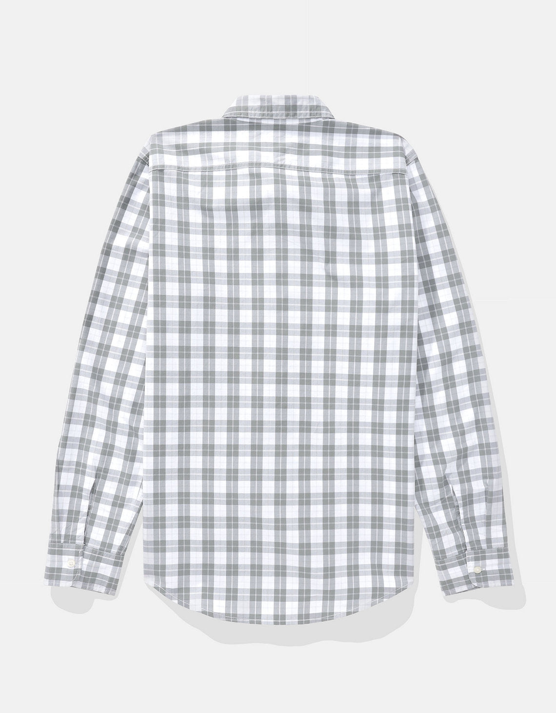 Camisa de Oxford Slim Fit Everyday Ae - Gris 0153_2722_036_b