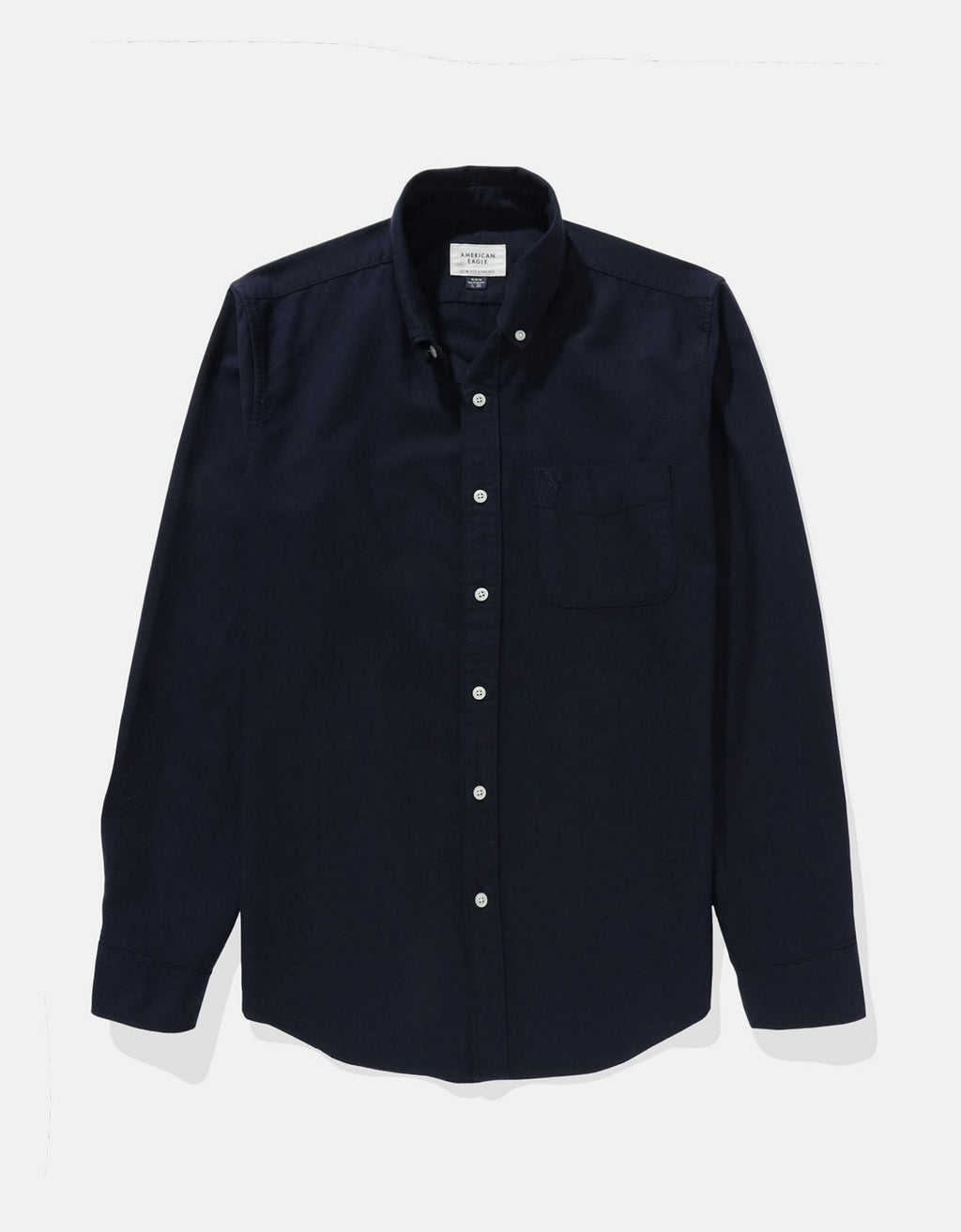 Camisa de Oxford Slim Fit Everyday Ae - Azul 0153_2722_410_f