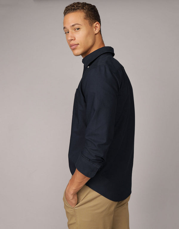 Camisa de Oxford Slim Fit Everyday Ae - Azul