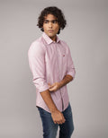 Camisa de Oxford Slim Fit Everyday Ae - Rojo 0153_2722_608_of