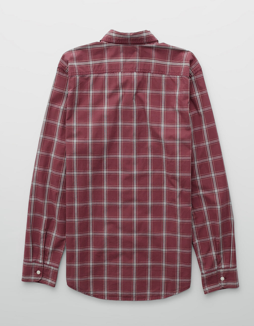 Camisa de Oxford Slim Fit Everyday Ae - Rojo 0153_2722_683_b