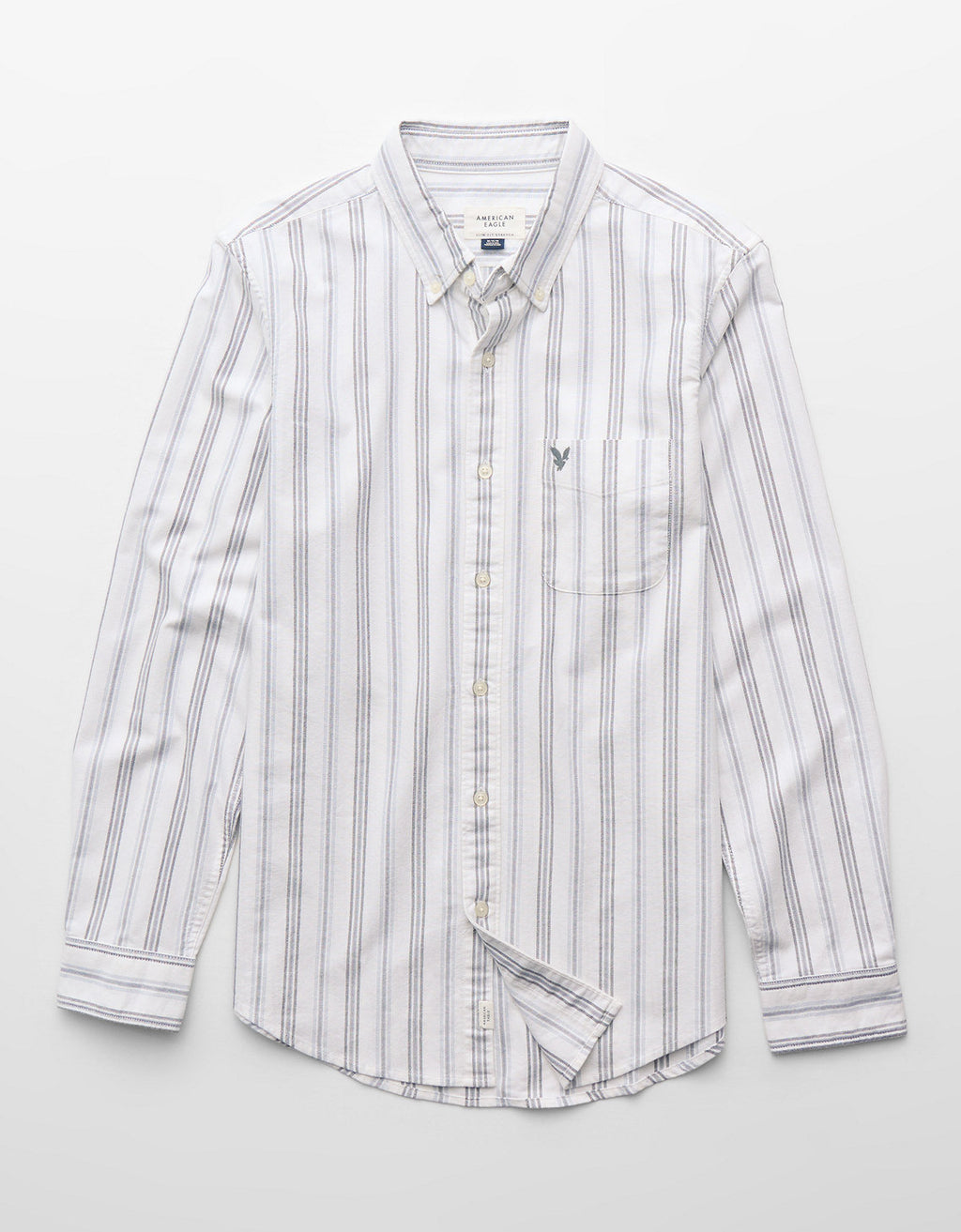Camisa de Oxford Slim Fit Everyday Ae - Generico 0153_2830_082_f