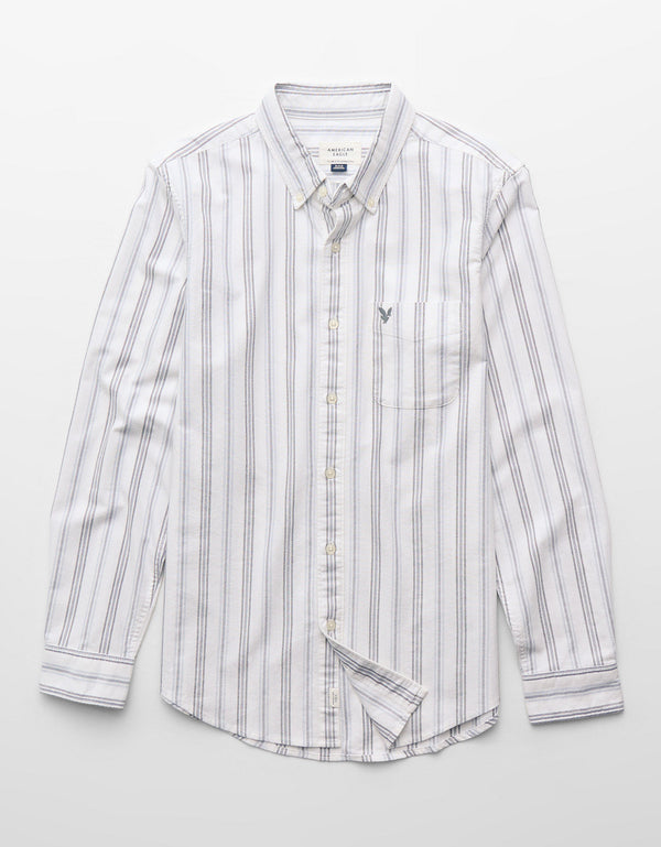 Camisa de Oxford Slim Fit Everyday Ae - Generico