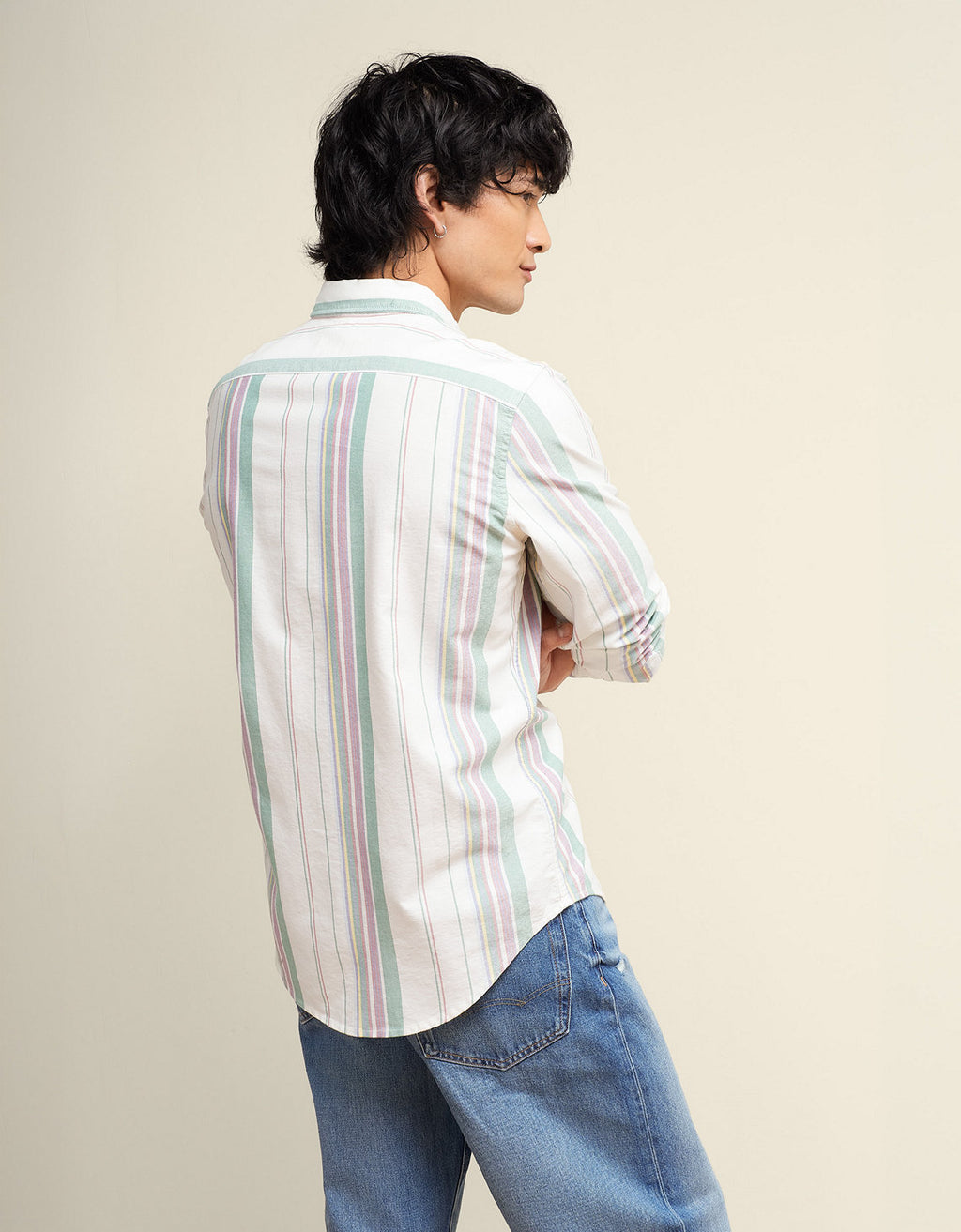 Camisa de Oxford Slim Fit Everyday Ae - Generico 0153_2830_317_ob
