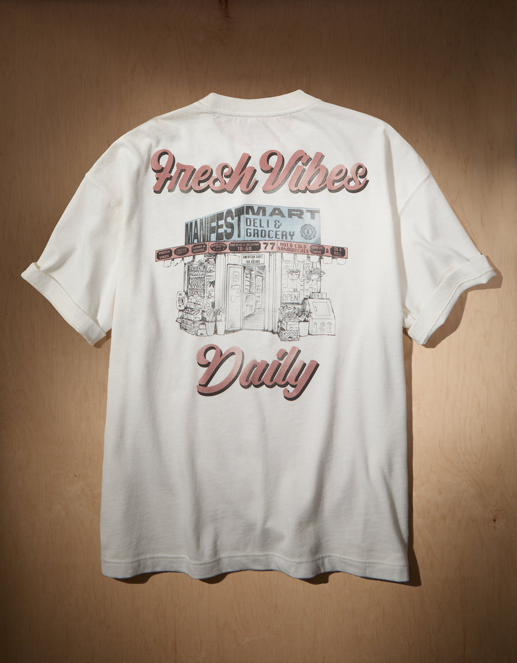 Ae x Tru Kolors Camiseta Gráfica - Blanco 0161_4846_100_b