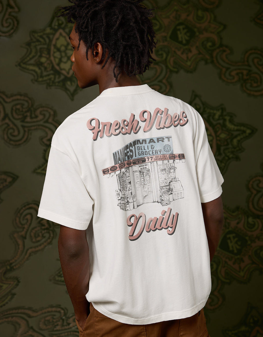 Ae x Tru Kolors Camiseta Gráfica - Blanco 0161_4846_100_of