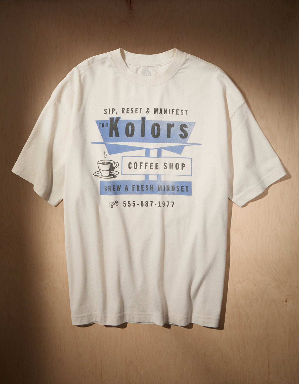 Ae x Tru Kolors Camiseta Gráfica - Blanco 0161_4846_101_f
