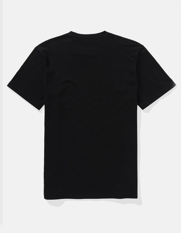 Camiseta Ae gráfica con logo supersuave - Negro