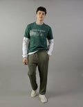 Camiseta Ae gráfica con logo supersuave - Verde 0181_3337_300_of