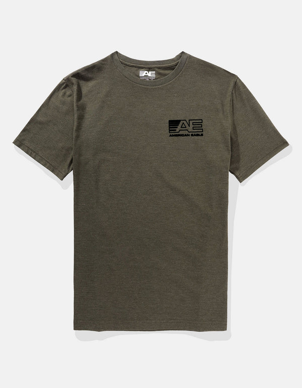 Camiseta AE gráfica con logo super suave - Generico