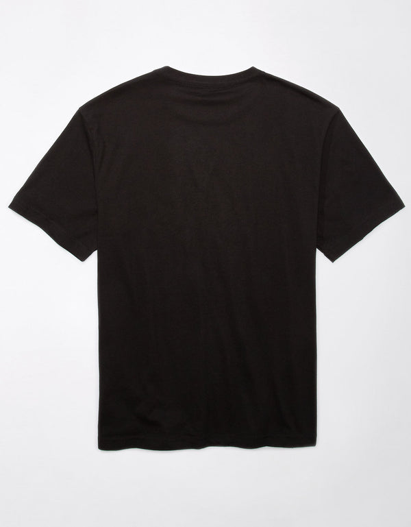 Camiseta Ae con gráfico - Negro