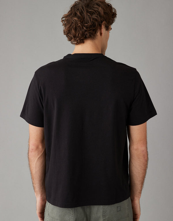 Camiseta Ae con gráfico - Negro