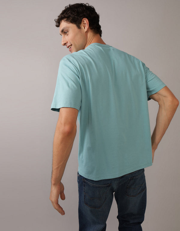 Camiseta Ae con gráfico - Azul