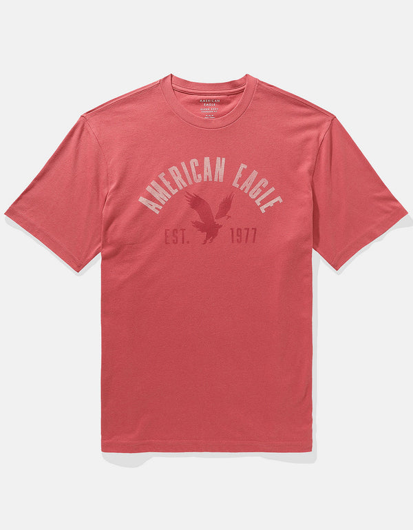 Camiseta Ae con gráfico - Rosa