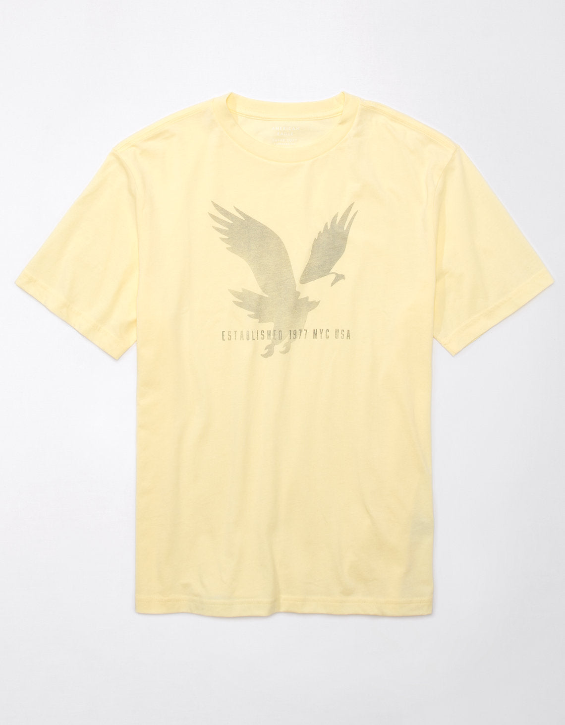 Camiseta Ae con gráfico - Amarillo 0181_3437_700_f
