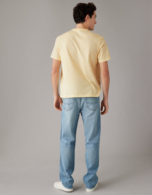 Camiseta Ae con gráfico - Amarillo