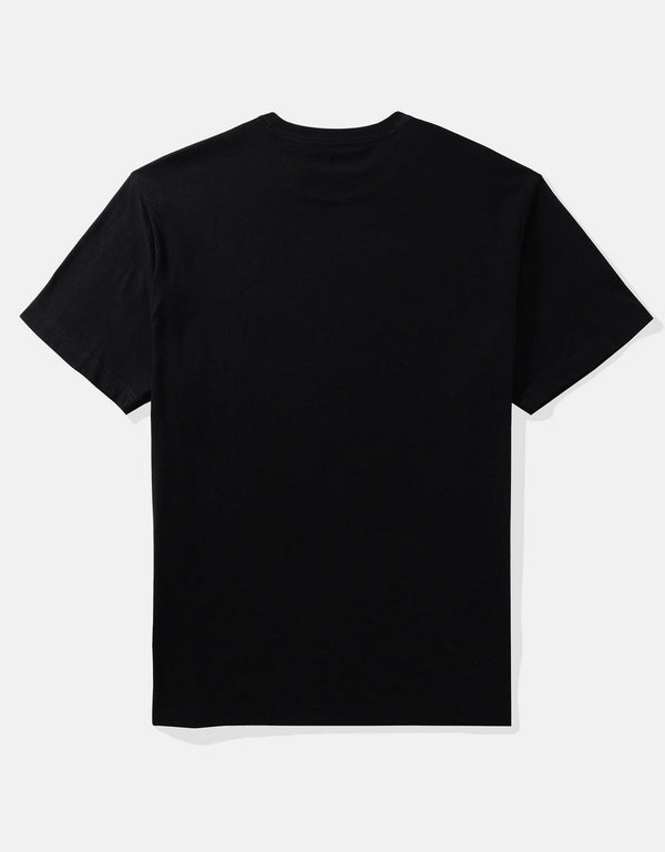 Camiseta con Gráfico Manga Corta Hombre AE - Negro
