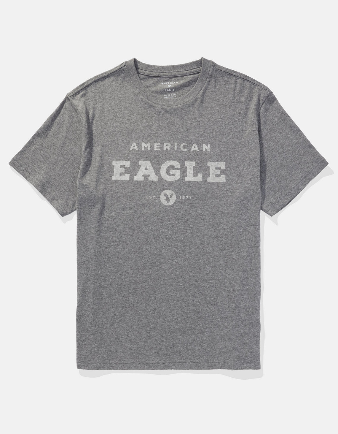 Camiseta con Gráfico Manga Corta Hombre AE - Gris 0181_3774_006_f