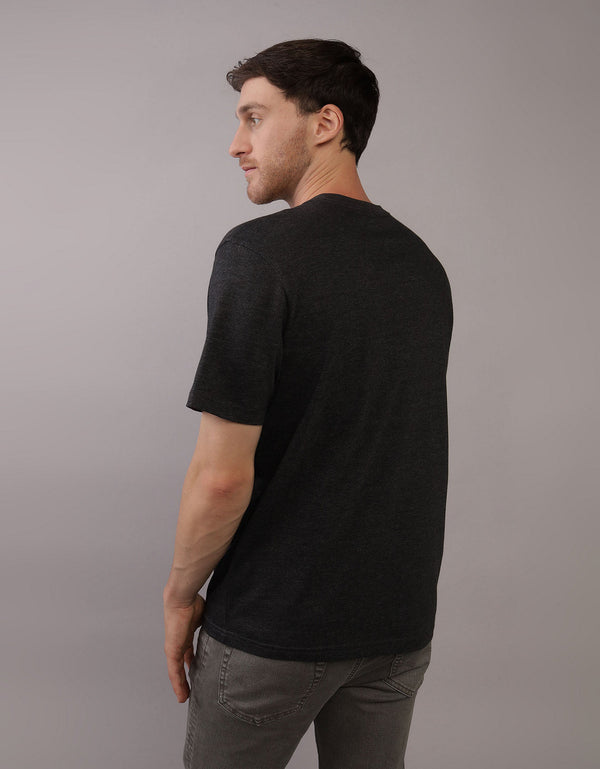 Camiseta con Gráfico Manga Corta Hombre AE - Gris