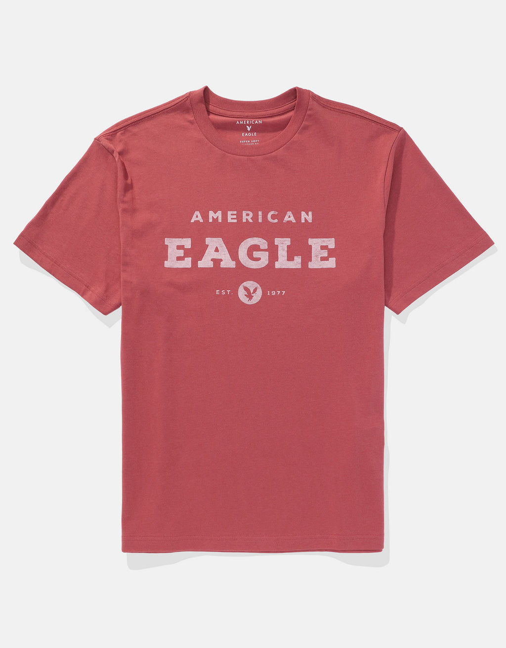 Camiseta con Gráfico Manga Corta Hombre AE - Rojo 0181_3774_648_f