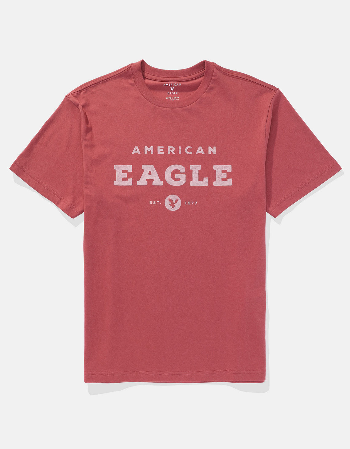 Camiseta con Gráfico Manga Corta Hombre AE - Rojo 0181_3774_648_f