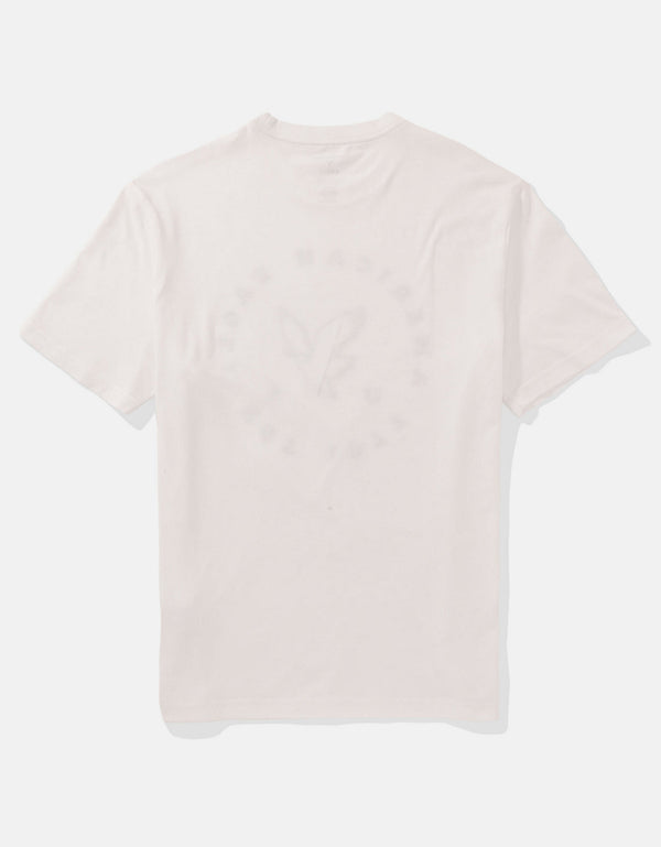 Camiseta con Gráfico Manga Corta Hombre AE - Blanco