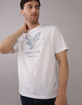 Camiseta con Gráfico Manga Corta Hombre AE - Blanco 0181_3800_101_of