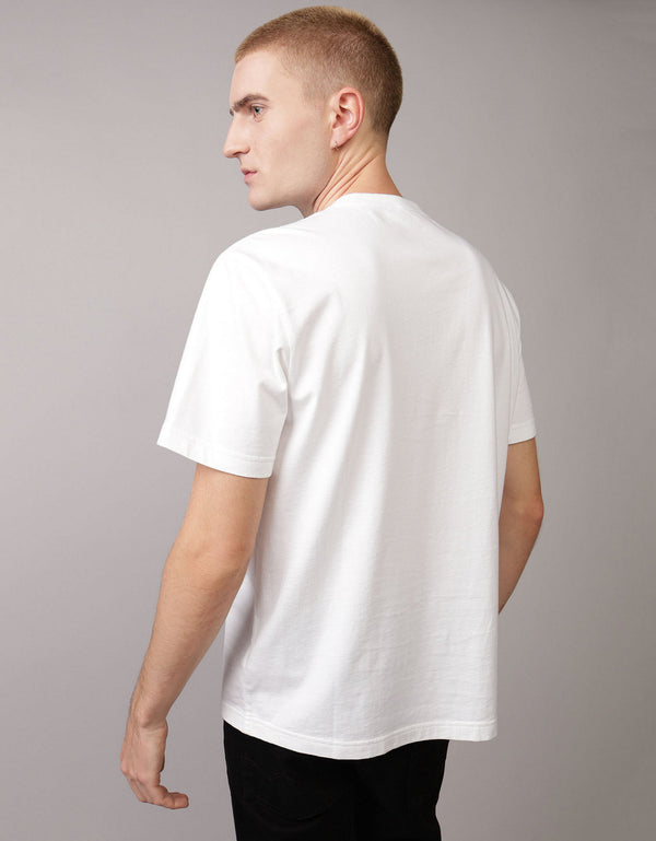 Camiseta con Gráfico Manga Corta Hombre AE - Blanco