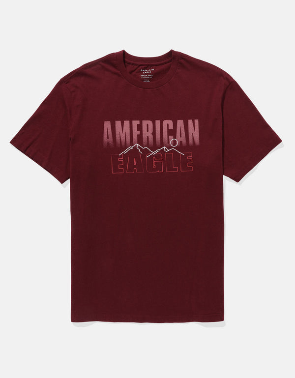Camiseta con Gráfico Manga Corta Hombre AE - Generico