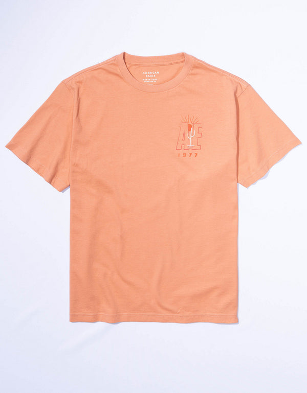 Camiseta con Gráfico Manga Corta Hombre AE - Rosa