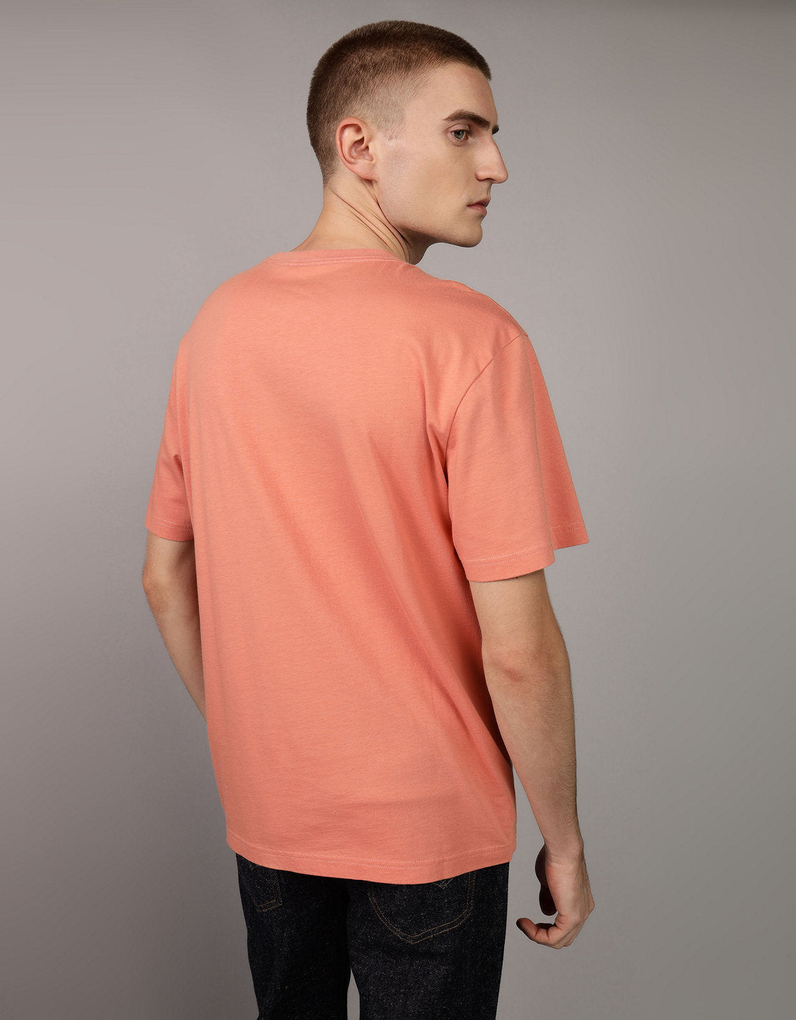Camiseta con Gráfico Manga Corta Hombre AE - Rosa 0181_3810_670_ob