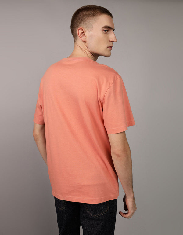 Camiseta con Gráfico Manga Corta Hombre AE - Rosa