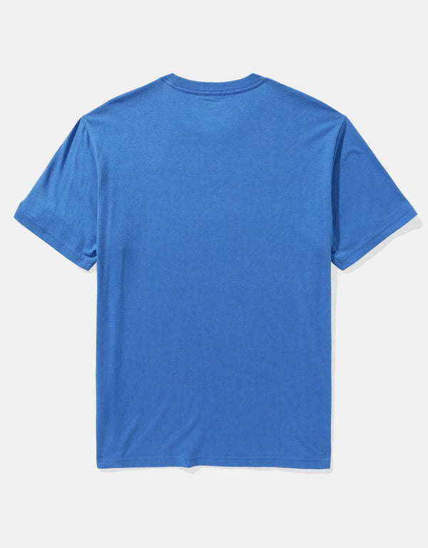 Camiseta gráfica con bloques de color de Ae - Azul
