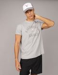 Camiseta Gráfica con Logo Ae - Gris 0181_4493_020_of