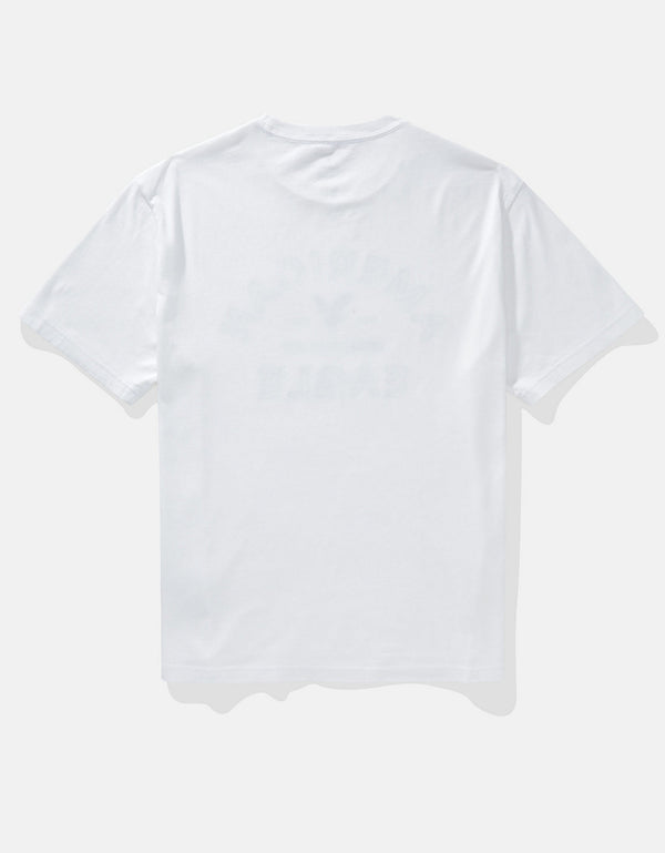 Camiseta Gráfica con Logo Ae - Blanco