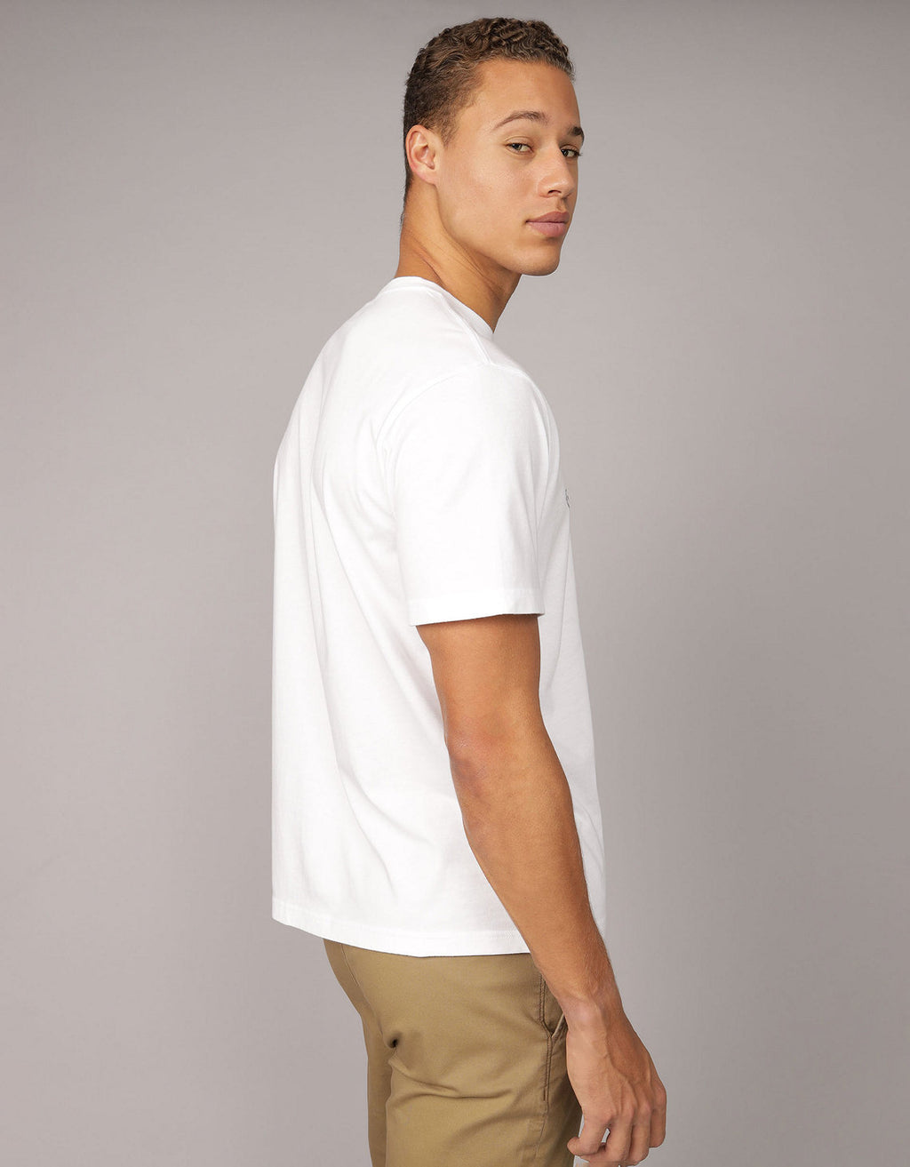 Camiseta Gráfica con Logo Ae - Blanco 0181_4493_100_ob